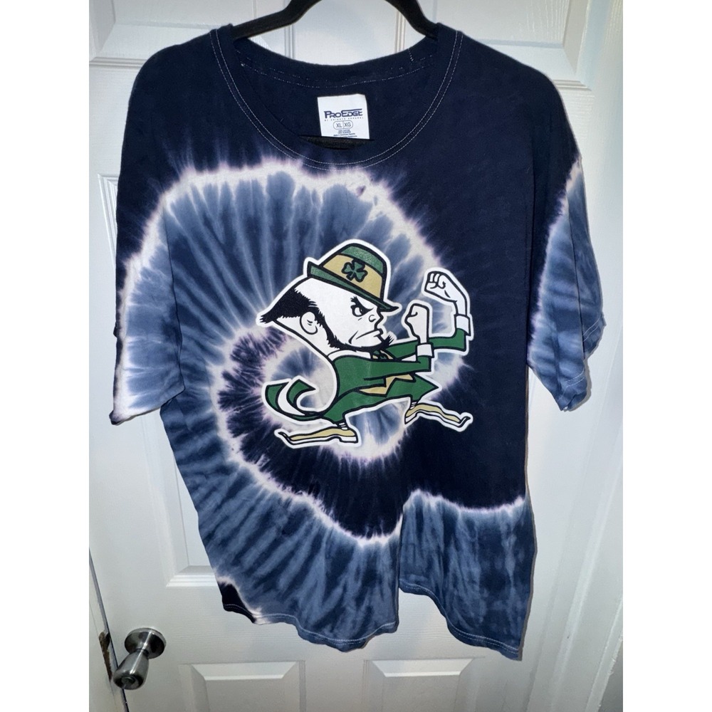 Vintage Tie Dye Notre Dame tshirt size Extra large, good condition